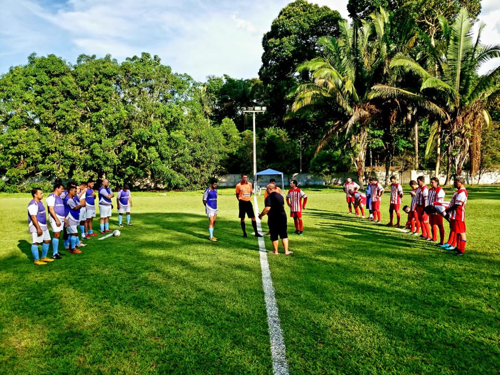 Retorno do futebol na sede campestre