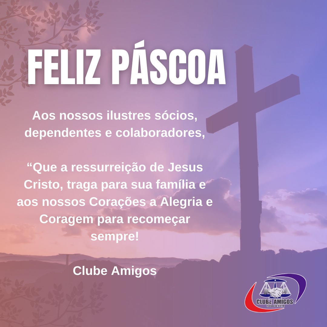 Feliz Páscoa!